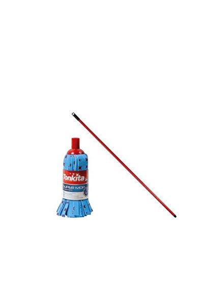 Tonkita ممسحة وعصا من الألياف الدقيقة الفائقة