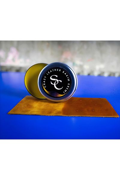 Shoes Comfort Crazy Leather - 35gr Care Cream, Natural Leather Nourishing, Protective and Water Repellent