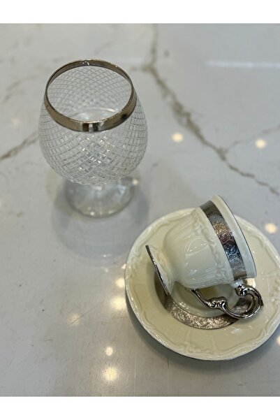 hediye Esterhomedecor Coffee Cup and Cup Set for 6 People