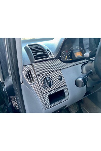 ODAC TUNING Vito Viano 2003-2014 W639 - الماهوجني مع قطعة تزيين وحدة التحكم ا...