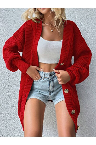 Cherry Butik DÜĞMELİ SALAŞ HIRKA