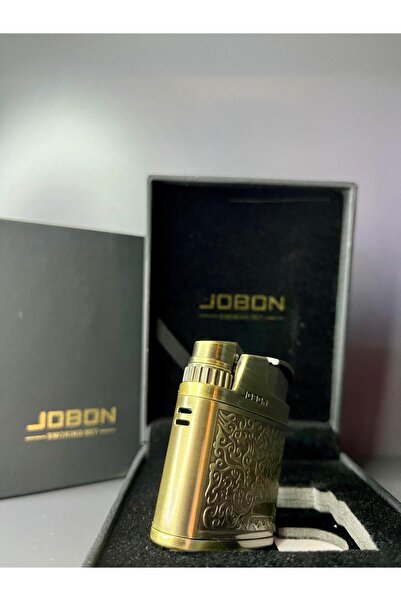 Jobon Özel Tasarım Çelik Gövde Gazlı Lüks Çakmak