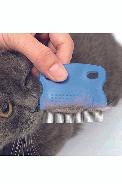 PatiCarni Cat Dog Feather Lice Flea Collector Collecting Cleaning Comb Comb Lice Flea Removal For Cat Dog