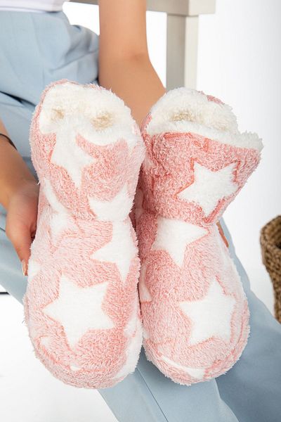 Slipcat Women's Plush Furry Slippers Home Boots Home Shoes Thick Light Sole