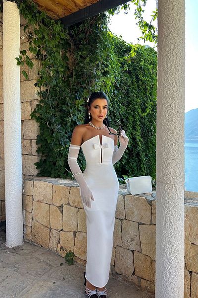 Eyyo Φόρεμα Liana White Design - Ate7415