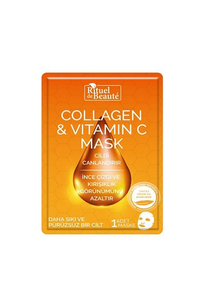 Rituel De Beaute Set of 3 Collagen and Vitamin C Masks