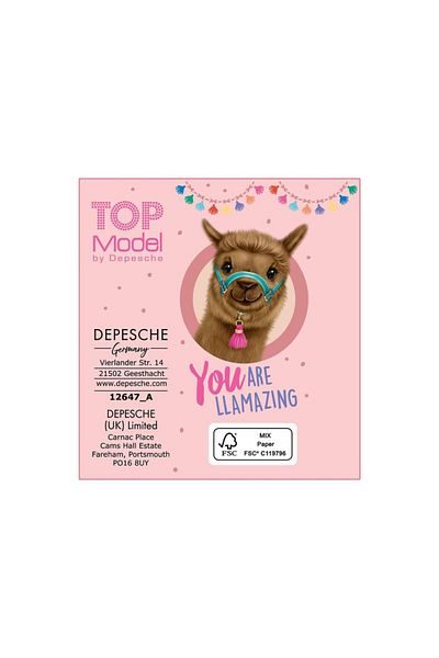 Top Model TOPModel Mini - Talita cu bloc de note și pix