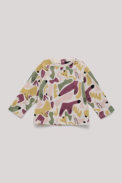 GB Baby BG Store Erkek Bebek Desenli T-Shirt