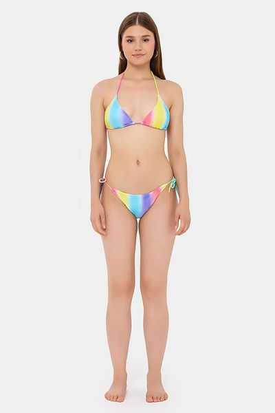 Hiccup Σετ μπικίνι Tie Dye Triangle Tie-Up με πλαϊνό δέσιμο