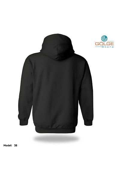 Gölge Store Унисекс суитшърт с качулка и щампа на гърдите MoTorCysLeS