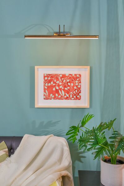 Home Eskitme Renk Kumandalı Duvar Apliği - 35cm, 3000k Işık Sıcaklığı, Banyo, Ayna Ve Tablo Aydınlatması