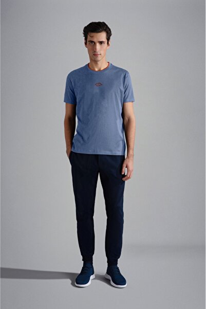 PAUL&SHARK ΑΝΔΡΙΚΟ ΠΛΕΚΤΟ T-SHIRT C.W. ΒΑΜΒΑΚΙ