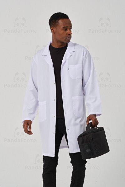 PandaForma Erkek Öğretmen , Doktor , Eczacı , Laboratuvar Önlüğü Lab Coat