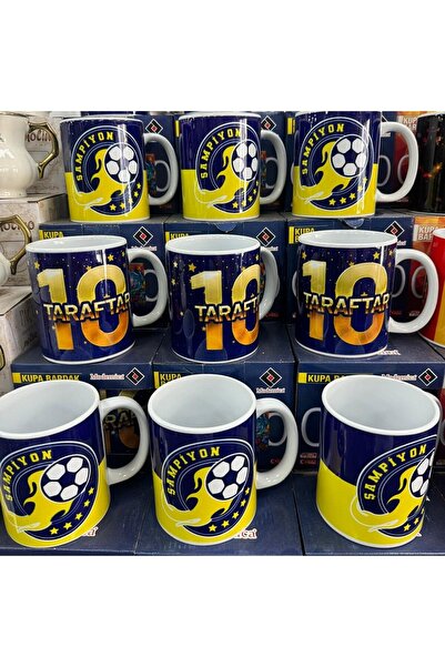 DURA SARI LACİVERT KUPA KUTULU