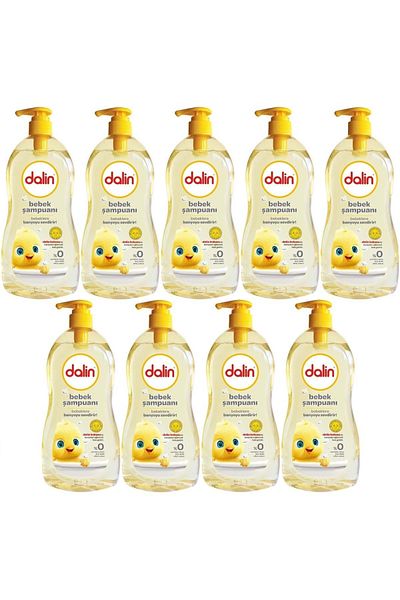 Dalin 500ml Classic Baby Shampoo - 9 Pump Set