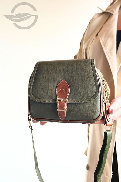 GALB LEATHER Geantă de umăr pentru femei de mărime medie, elegantă și funcțională, cu mai multe compartimente