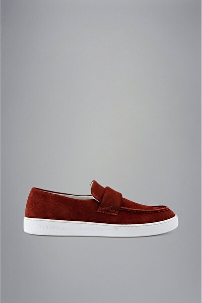 PAUL&SHARK MEN'S LEATHER MOCCASIN