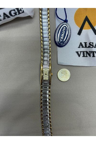 Almera Vintage Women's Watch - Gold and Silver Colors