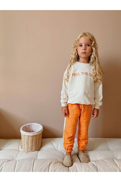 2kids2mom Cotton Text Detailed Suit Set for Girls