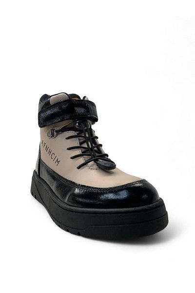 Tuğba Ortopedi 6088 Model Orthopedic Girl's Boots - 100% γνήσιο δέρμα, χρώμα πούδρας