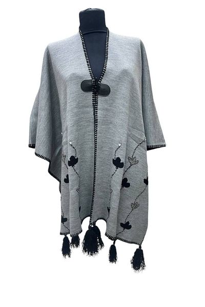 mim eşarp Akmoda - Thick Winter Knitwear Long Poncho