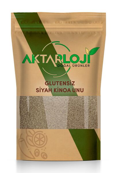 aktarloji 500 Gr Glutensiz Siyah Kinoa Unu / Yeni Öğütülmüş