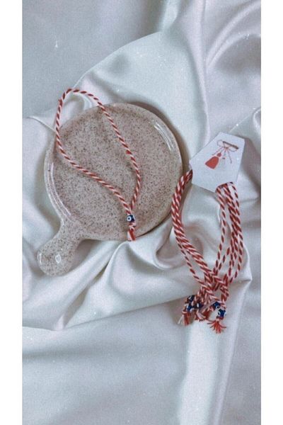 SPACE JEWELRY 5-Piece Martenish Set with Evil Eye Beads - Handmade