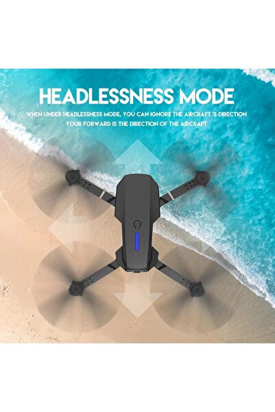 Ledarmy 2024 E99 Pro RC Drone 4K HD Kamera Katlanabilir WIFI FPV Yüksek  Gri kumandalı geniş açı