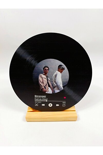 FY Kişiye Özel Spotify Kodlu Youtube Kodlu Hediye Plak Ev Dekoru Kişiye Özel ...