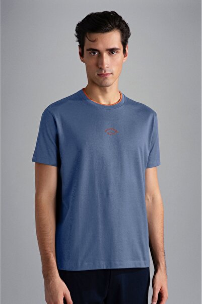 PAUL&SHARK ΑΝΔΡΙΚΟ ΠΛΕΚΤΟ T-SHIRT C.W. ΒΑΜΒΑΚΙ