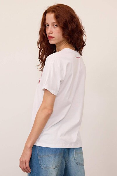 Addax Футболка з принтом MORE PASTA LESS DRAMA P13667W1