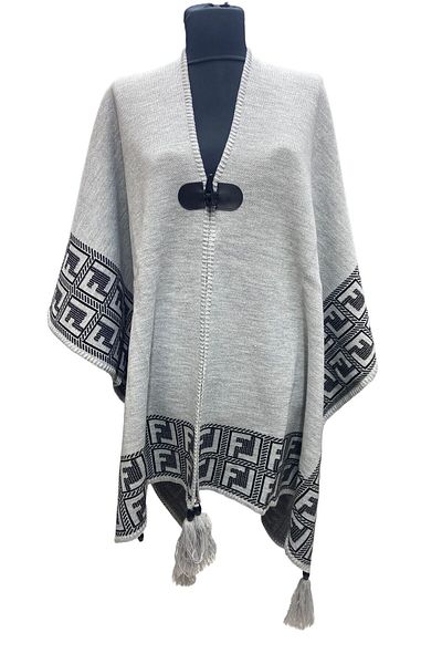 mim eşarp Akmoda - Thick Winter Knitwear Long Poncho