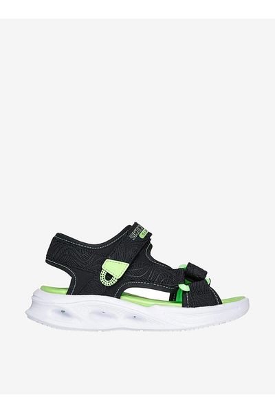 SKECHERS Erkek Çocukları İçin Cırt Cırtlı Renkli Blok Sandaletler - SOLA GLOW