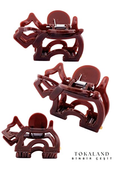 TOKALAND Agatha Köpek Mandal Toka - Scottish Köpekcik - Asetat Saç Tokası - H...