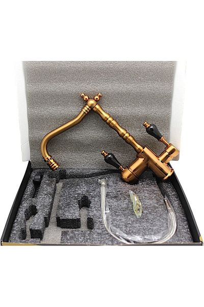Class Armatür Kitchen Purifier Copper Sink Faucet
