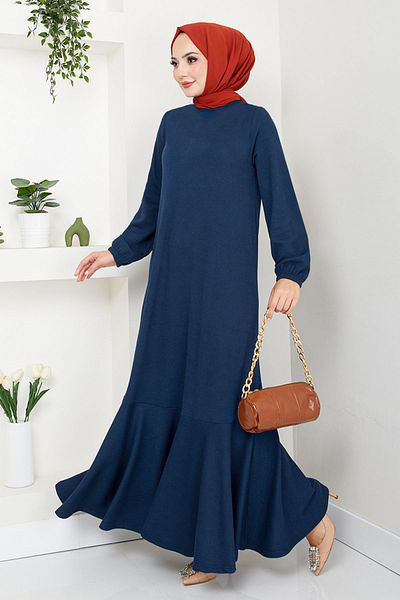 ModaMerve Φόρεμα Laci Hijab - Ελαστική μανσέτα, Μοντέλο 285DVL817-M