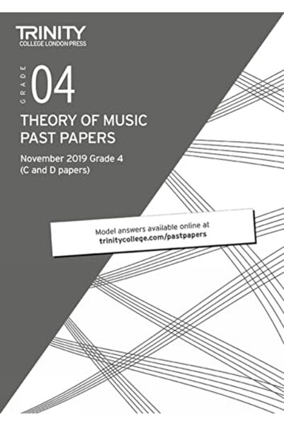 Faber Music Ltd. أوراق اختبارات نظرية سابقة بكلية ترينيتي لندن نوفمبر 2019 ال...