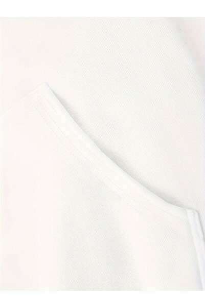 Let's Wear Φούτερ με κουκούλα με στάμπα Peace