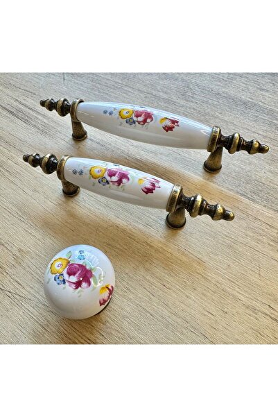 Karan Porselen Porselen Mobilya Çekmece Vestiyer Mutfak Dolap Kulbu