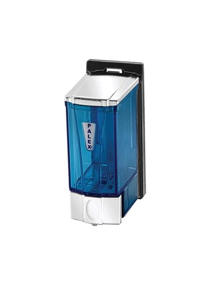Palex Transparent Chrome Mini Liquid Soap Dispenser - 250 Cc, 3562-2 Model, 1 Piece