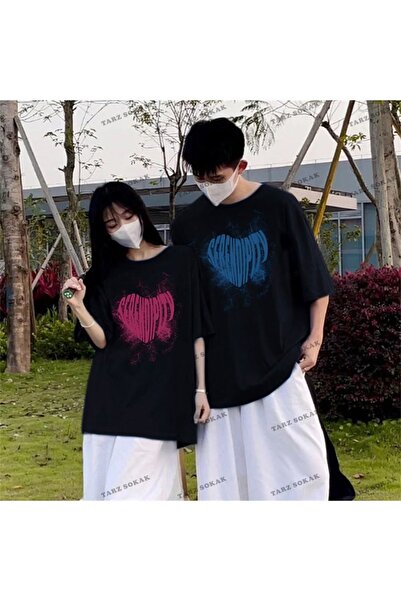 Tarzsokak New Season Tir Harajuku Style Couple Lover Couple Ρούχα - 2 Τεμάχια