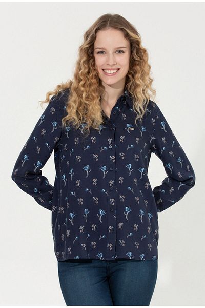 U.S. Polo Assn. Cămașă de damă cu mânecă lungă cu model