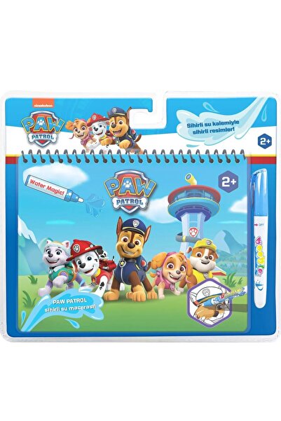 Mashotrend Paw Petrol Sulu Boyama Kitabı Sihirli Kalem Sihirli Boyama Eğitici...