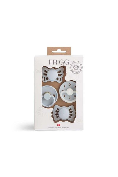 Frigg Baby's First Pacifier Set - Powder Blue