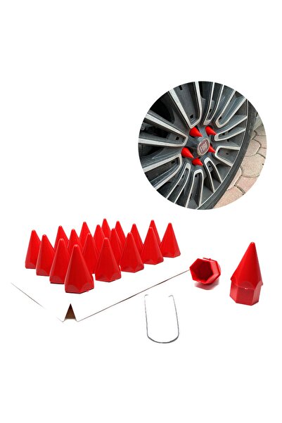 Blingston Sivri Mermi Bijon Kapağı Sökme Aparatlı Kırmızı 17mm