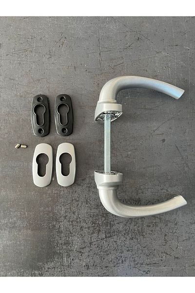 FERSAN AKSESUAR Aluminum Spring Door Handle with 4 Pieces Color Options