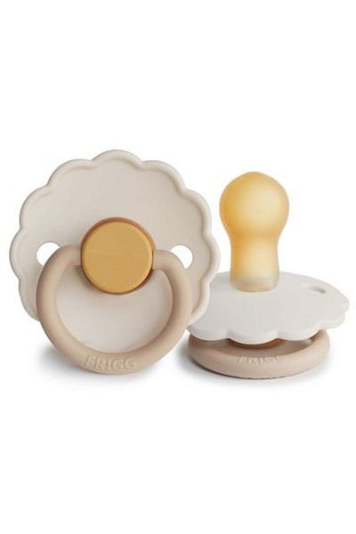 Frigg Daisy Chamomile Rubber Pacifier - 0-6 Months