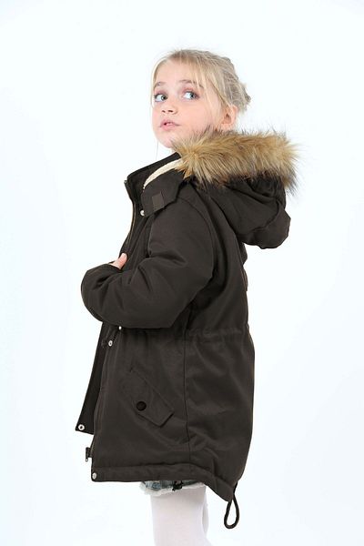 Jannock 6-15 ANI Palton lung de iarnă pentru copii unisex - hidrofug