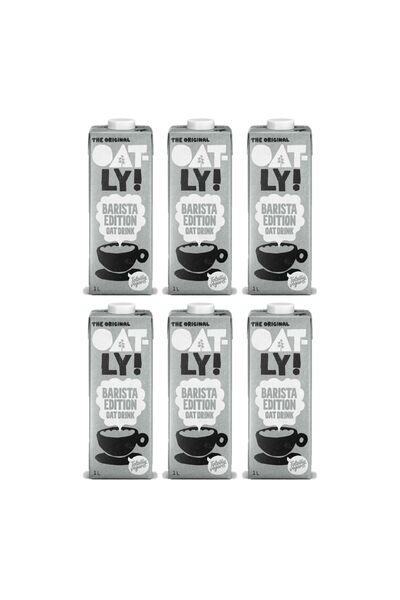 Oatly Yulaf İçeceği Barista Sürümü 1L - 6'lı Paket