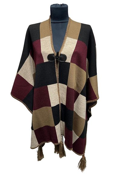 mim eşarp Akmoda - Thick Winter Knitwear Long Poncho